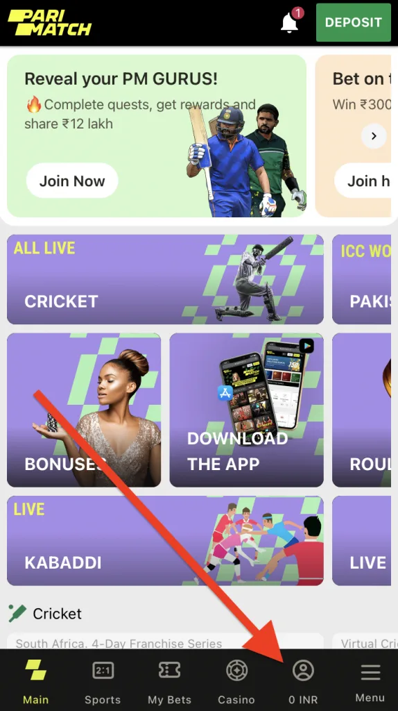 Parimatch India Guide — Which INR Deposit Methods Indian Players Usually See
